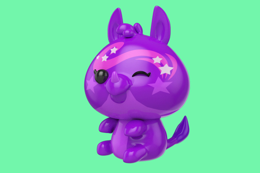 Buddy Rhino Collectible Crushie Toy
