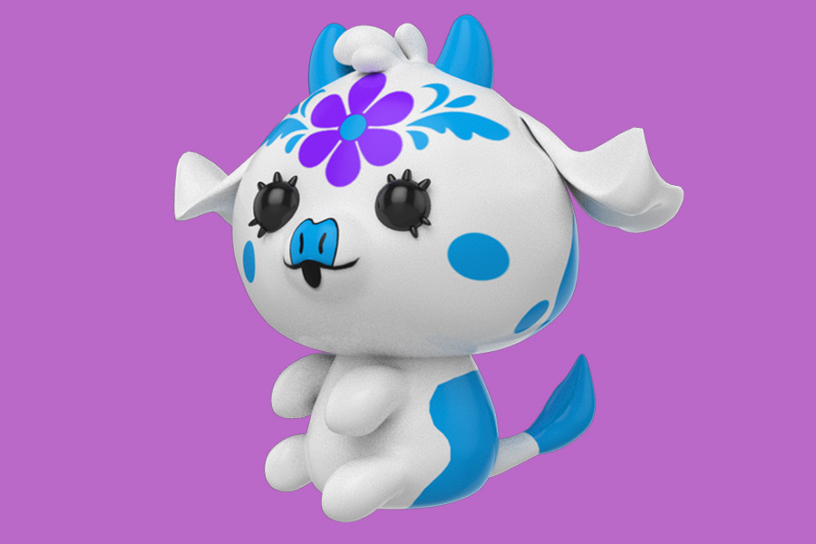 Mildred Cow Collectible Crushie Toy